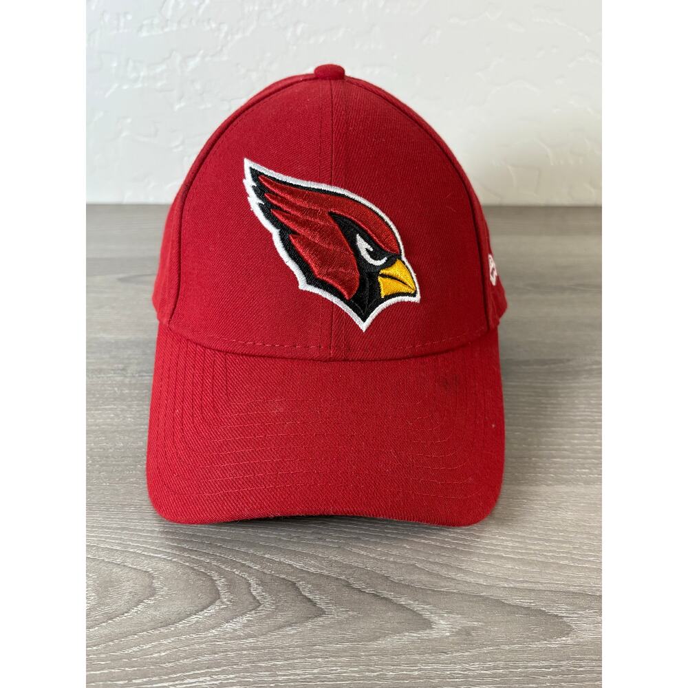 Arizona Cardinals NFL New Era Men's Adjustable Football‎ Hat- Red Black- EUC